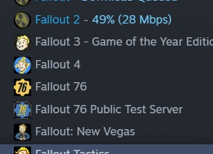 Порядок прохождения игр Fallout согласно хронологии вселенной